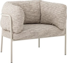 Poltrona greige Karel – Bloomingville