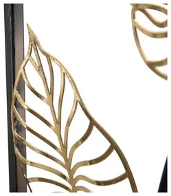 Decorazione da appendere in metallo con motivo a foglie Mauro Ferretti -B-, 31 x 90 cm Luxy - Mauro Ferretti