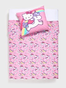 Sinsay - Set di biancheria da letto Hello Kitty - orchidea