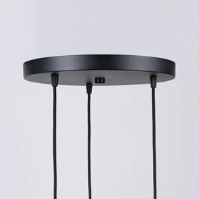 Sollux SL.1336 - Lampadario a sospensione con filo BRINA 3xG9/8W/230V nero