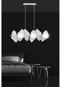 Lampadario a Sospensione DRIFTON 6 BLACK e WHITE Colore Bianco