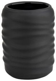 Portaspazzolino nero opaco in ceramica Illana – Wenko