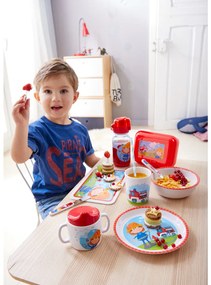 Porta merenda con divisore - Vigili del fuoco