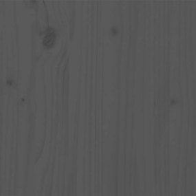 Giroletto grigio in legno massello 200x200 cm