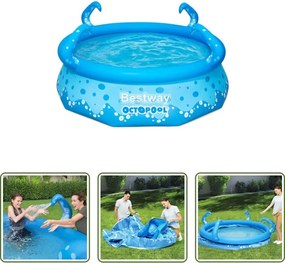 vidaXL Piscina per bambini - Bestway Piscina Easy Set OctoPool 274x76 cm