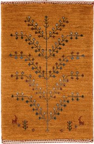 Loribaft Tappeto persiano 60 x 40 Giallo (Iran) Annodato A Mano