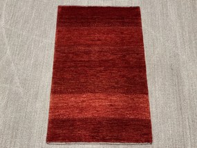 Loribaft Tappeto 80 x 120 Rosso (Iran) Annodato A Mano