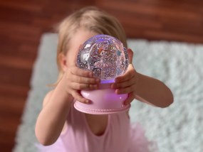 Luce notturna a forma di palla di neve - ballerina