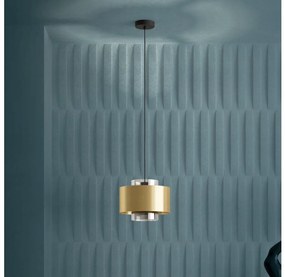 Eglo 390066 - Lampadario a sospensione con filo DUGLIA 1xE27/40W/230V oro