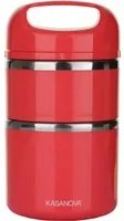 Portavivande termico 930 ml rosso