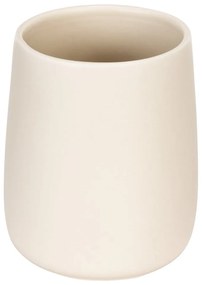 Tazza in ceramica color crema per spazzolini da denti Margo - Allstar