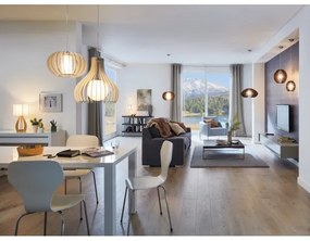 Eglo 95607 - Lampadario STELLATO 2 1xE27/60W/230V