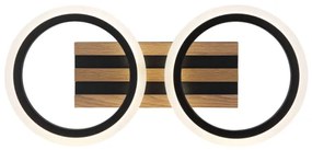 Globo 67360D2 - Plafoniera LED BLEVINS 15W/230V 3000/4200/600K 21x44,5 cm