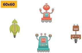 Set di quadri – Gruppo di robot