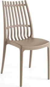 Sedia tortora impilabile - interni ed esterni LILA 2 sedie