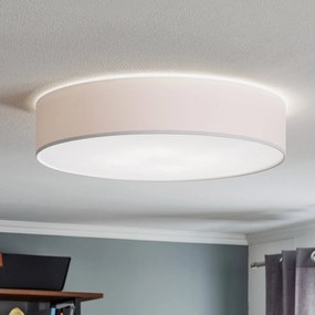 TK Lighting Plafoniera Rondo, bianca Ø 60 cm