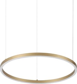 Ideal Lux - Lampadario LED a sospensione su cavo ORACLE SLIM LED/29W/230V CRI 90 Ø 50 cm finitura dorata