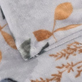 Set copripiumino e federa blu polveroso in micropile per letto singolo 140x200 cm Greta – My House