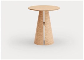 Tavolo da pranzo rotondo in rovere naturale ø 65 cm Cep - Teulat