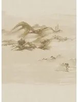 Jannelli & Volpi Carta da parati panoramica Kawa - Sepia Panel 1