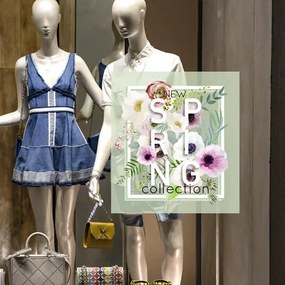 Spring fantasy | Vetrofania