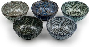 Ciotoline in set da portata in porcellana 5 pz 150 ml Jara – Bredemeijer