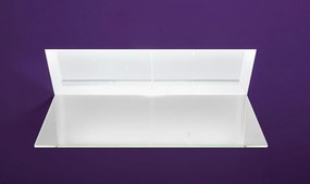 Antonio Lupi Design Battigia144l Lavabo Led 144 Cm Da Incasso Parete Con Rubinetteria Corian E Vetro Acidato
