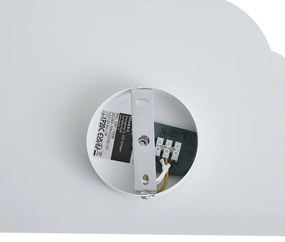 Lampada da parete per bambini nuvola bianca con sole - Cloudy