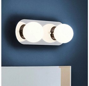 Eglo 94627 - Lampada LED da bagno MOSIANO 2xLED/3,3W/230V