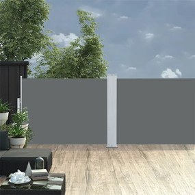 Tenda Da Sole Laterale Retrattile Antracite 120x1000 Cm /