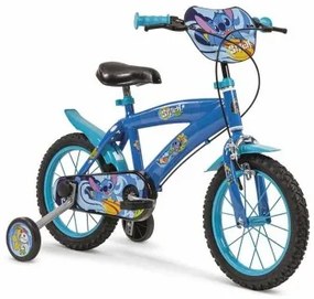 Bicicletta per Bambini Toimsa Stitch Azzurro 14"