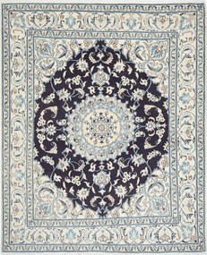 Nain Tappeto persiano 210x250 Blu (Iran) Annodato A Mano
