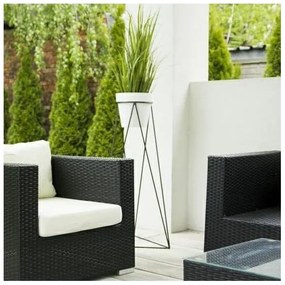 Portavasi TRIANGL 90x50 cm nero