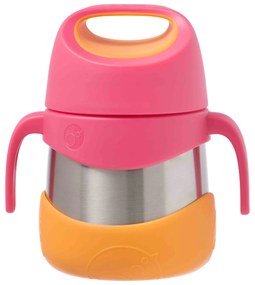 Contenitore termico per alimenti – rosa/arancione