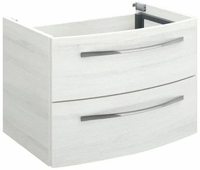 Mobile da bagno sotto lavabo PELIPAL Image rovere L 70 x H 48 x P 48 cm 2 cassetti, lavabo non incluso
