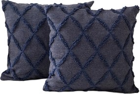 Federe decorative in set 2 pz 43x43 cm Tuffet – Mioli Decor