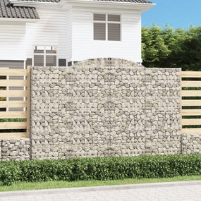 Cesti Gabbioni Ad Arco 3 Pz 300x50x200/220 Cm Ferro Zincato /