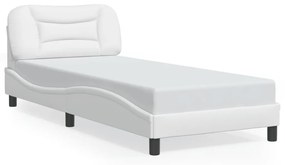 Giroletto Con Luci Led Bianco 90x190 Cm İn Similpelle /