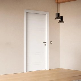 Porta battente ERIS bianco L 80 x H 210 cm reversibile