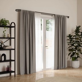 Mantovana estensibile in acciaio 107 - 305 cm Midnight - Umbra