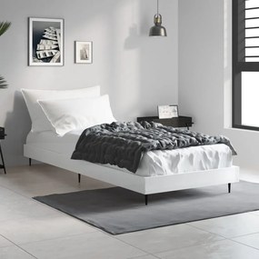 Giroletto Bianco Lucido 75x190 Cm İn Legno Multistrato /