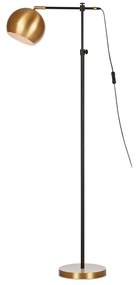 Lampada a stelo nera e bronzo Chester - Markslöjd