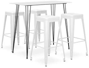 Set Da Bar 5 Pz Bianco /