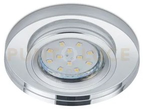 Pirin faretto da incasso cristallo tondo effetto specchio d. 9cm at...