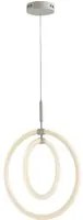 Lampadario a sospensione HALO bianco in metallo con diffusore in acrilico 50 W 4000 K (luce naturale)