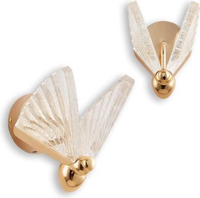 APPLIQUE DA PARETE LED LHJ104-1W LIGHT ROSE GOLD