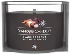 Candela votiva Black Coconut Yankee Candle