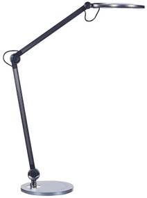 Lampada da tavolo LED metallo nero 34 cm ERIDANUS Beliani