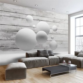 Fotomurale  Balls  Colore Grigio, Dimensioni e Misure 350x245