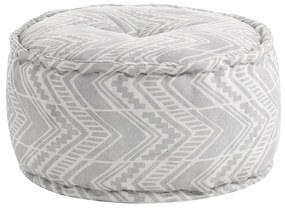 Pouf da giardino 60x30x60 cm grigio OresteLuchetta